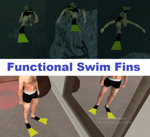 Functional Swim Fins