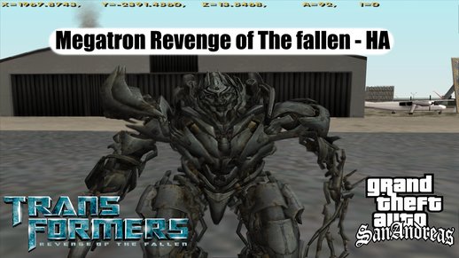 Transformers Revenge Of The Fallen Megatron - HA 
