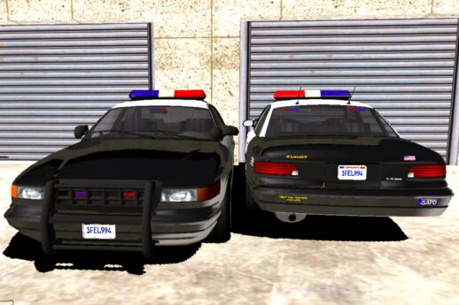 Vapid Stanier I Police Cruiser - DFF Only