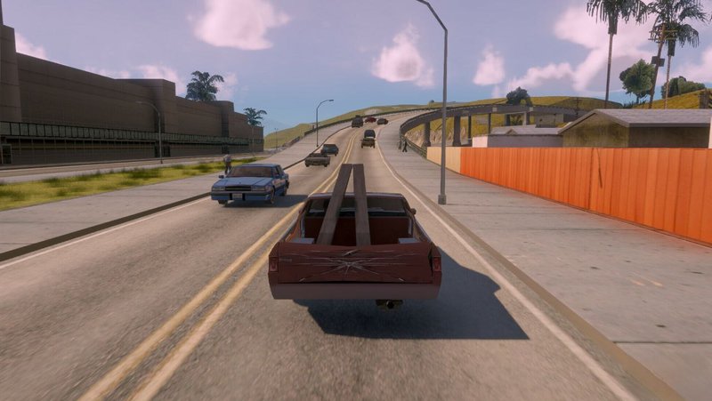 Grand Theft Auto: San Andreas GAME MOD Real Cars 2 v.1.1 - download