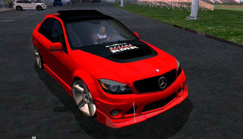 GTA San Andreas Mercedes Benz C63 W204 Tuning Mod 