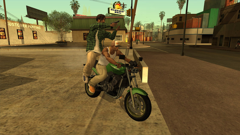 Família MixMods - Moto PCJ-600 original do GTA SA