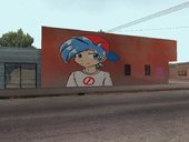 Mural Anime Boyfriend