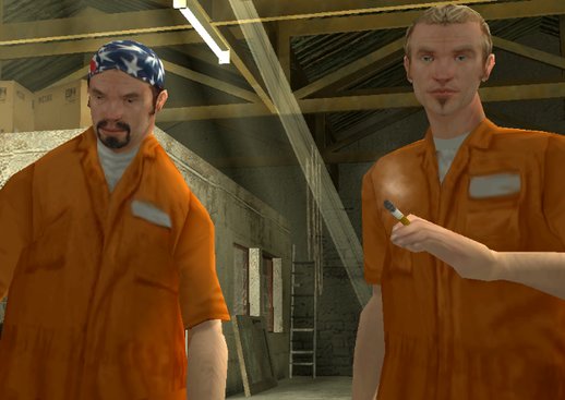 Dwayne & Jethro Prison Outfit