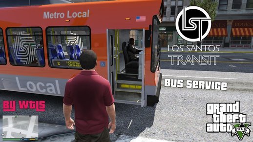 Los Santos Bus Service (Ride as Passenger)