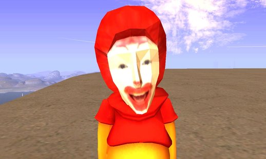 Ronald The Pooh Skin Headswap Mod