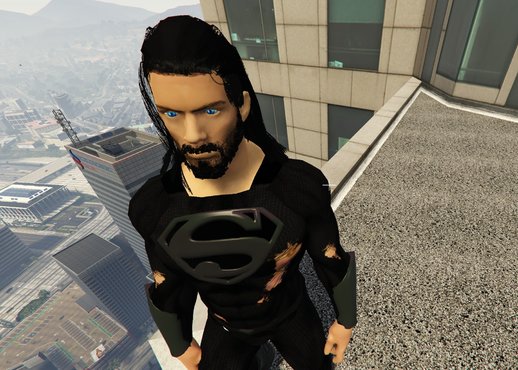 Superman Black [ Addon Ped ]