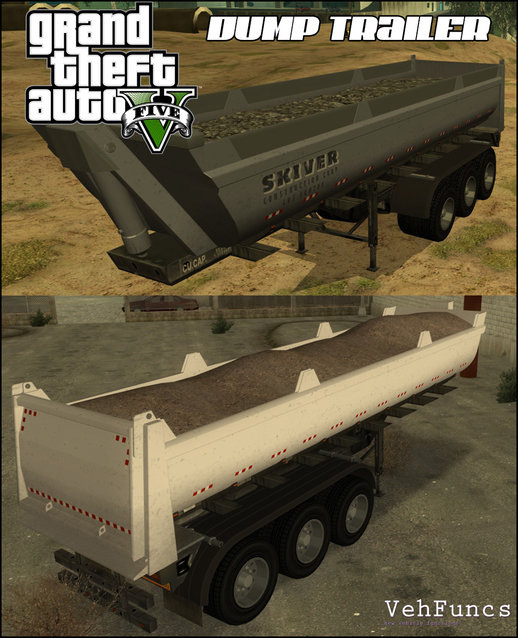 GTA V HVY Dump Trailer