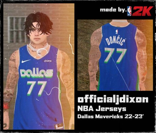 Dallas Mavericks 22-23 Jersey