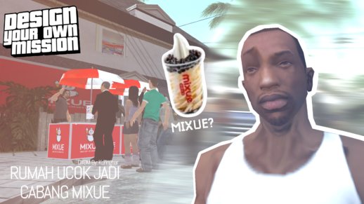 Rumah Ucok Jadi Cabang Mixue! (DYOM)