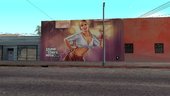 GTA V Girl Mural