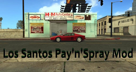 Los Santos Pay N Spray mod