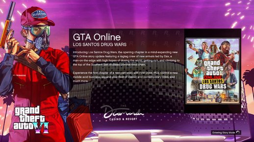 GTA VI Loading Screen Ft GTA Online 