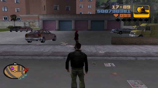 GTA III Crazy Savegame 75% With Parked Cars