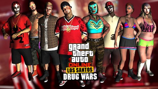 Los Santos Drug Wars Skins (GTA5) for SA