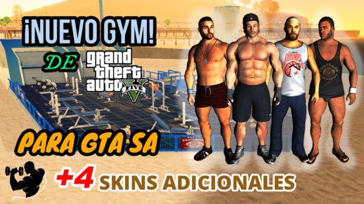 Gym Skins (GTA5) for SA + Nuevo Gym from GTA V