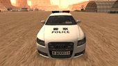 2006 Audi A6 Chinese Police Car