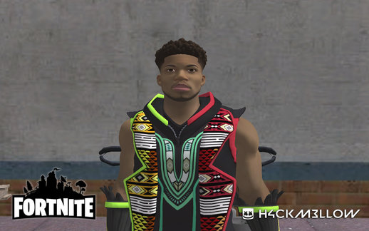 Fortnite Giannis Antetokounmpo Vibrant Ankara