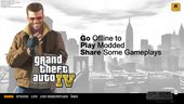 GTA IV Sweater, Hairstyle and Menu Screen Mod