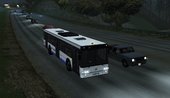 Air China Painting Airport Shuttle Bus