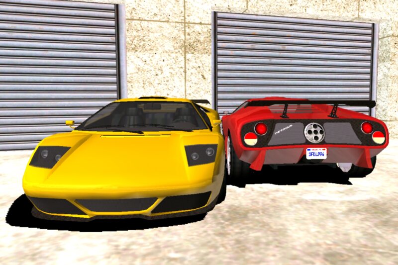 GTA San Andreas Pegassi Infernus - DFF Only Mod 