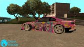 Nissan Silvia S15 Itasha Hatsune Miku of Project Sekai Rocket Bunny '02