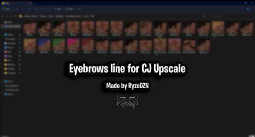 Eyebrow line for CJ Upscale