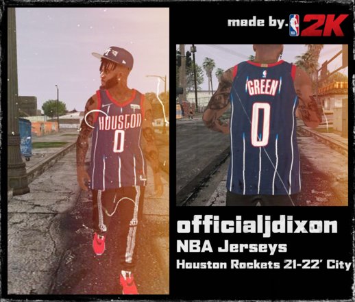 Houston Rockets 21-22' City Jersey