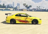 Impak Maksima Nissan Silvia Ayie Paintjob