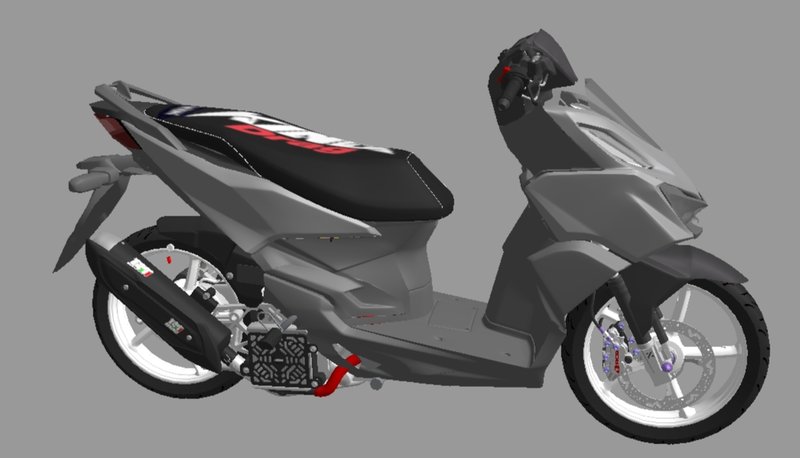 Vario 160 (samping)