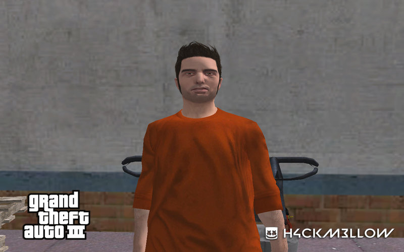 PC / Computer - Grand Theft Auto III - Claude (Prison Uniform) - The Models  Resource