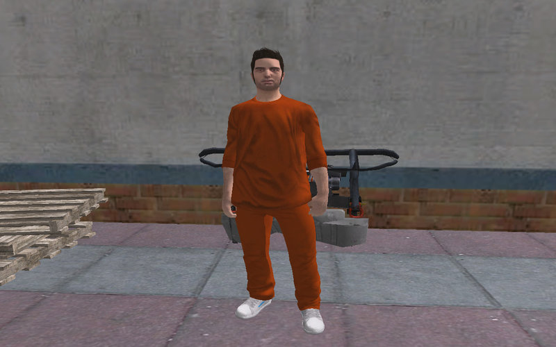 PC / Computer - Grand Theft Auto III - Claude (Prison Uniform) - The Models  Resource