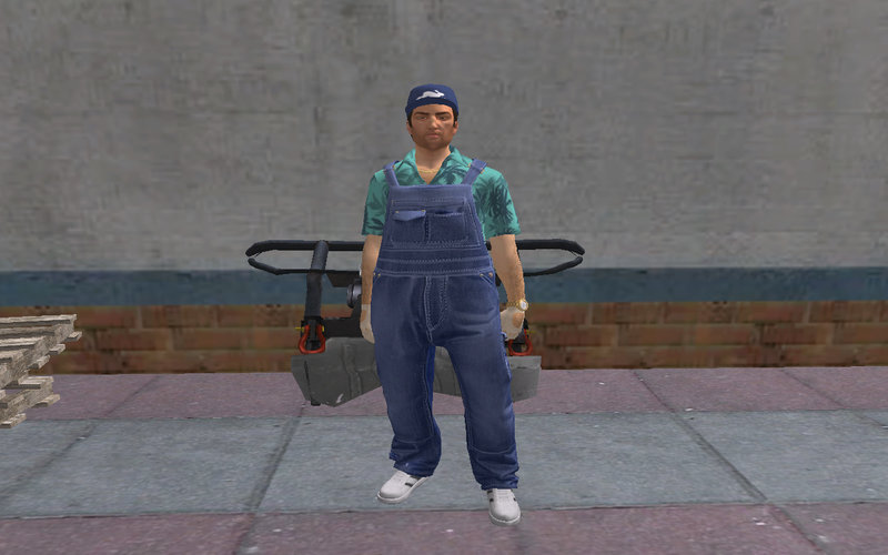 Tommy Vercetti HD Default Golfer Outfit DLC The for GTA San Andreas