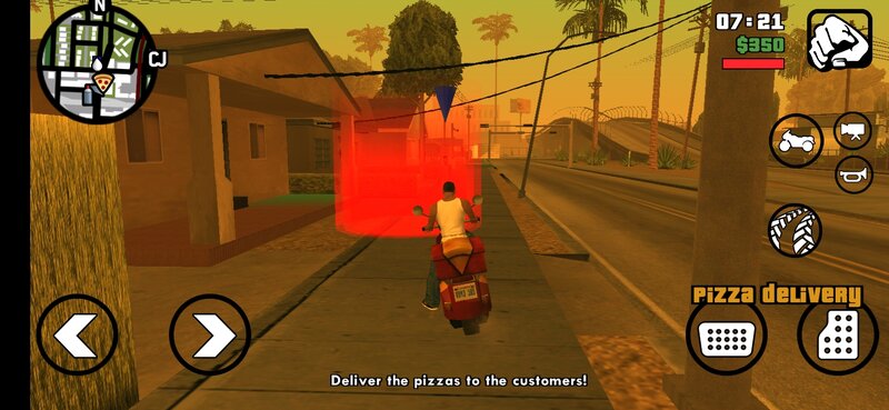 Pizzaboy (Pizza Hut) para GTA San Andreas