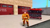 HD Fireman From GTA V
