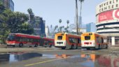 L.A. Transit Metro Local / Metro Rapid Liveries for New Flyer Xcelsior XD40 and XD60 