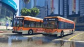 L.A. Transit Metro Local / Metro Rapid Liveries for New Flyer Xcelsior XD40 and XD60 