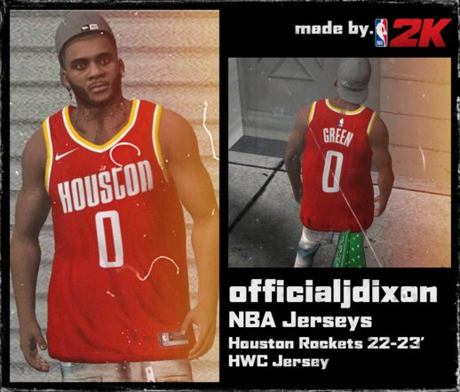 Houston Rockets 22-23' HWC Jersey