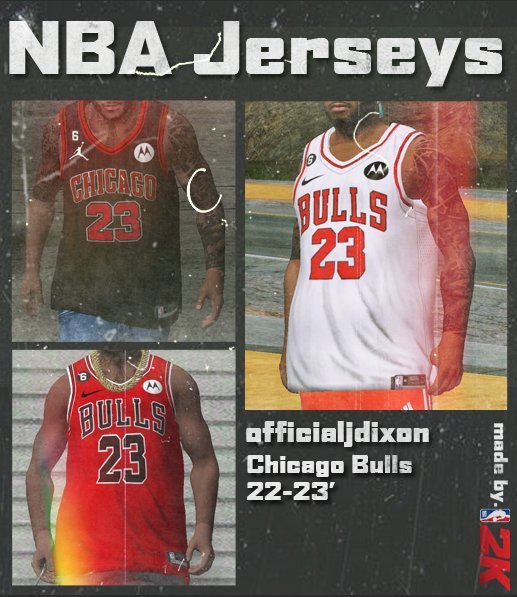 Chicago Bulls 22-23' Jersey