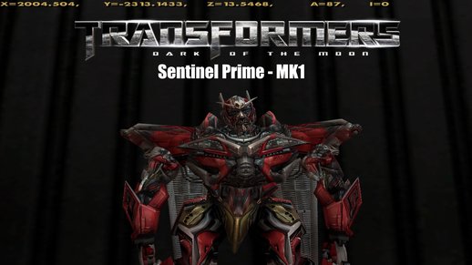 Transformers Sentinel Prime Dotm  (Modelo Customizado)