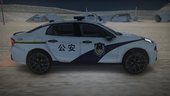 2019 Geely Lynk&Co 03 2.0TD Chinese Police Car
