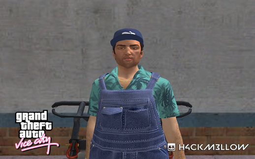 GTA VC Tommy Vercetti HD Default Work Overalls