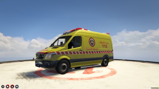 Mercedes-Benz Sprinter 313cdi Ambulance | algeria / الحماية المدنية /Civil Protection