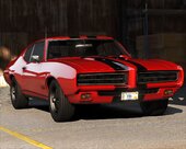 1969 Pontiac GTO Judge [Add-On | Template]