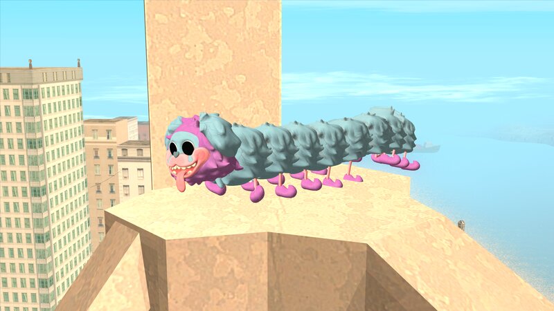 PJ pug a pillar worm - poppy playtime