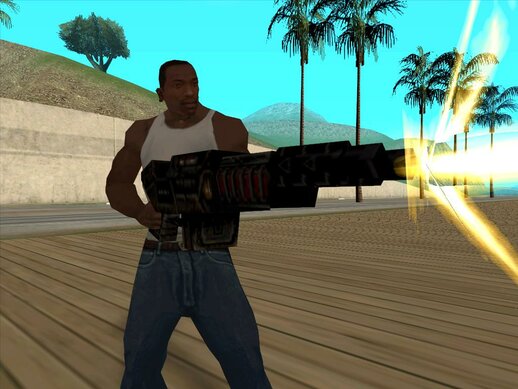 ETF Rifle from Quake 2 Mission Pack: Ground Zero