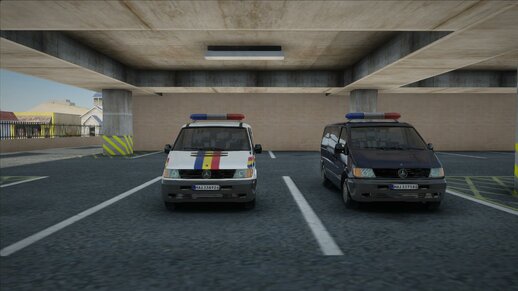 Mercedes Vito Pack Romanian Police/Jandarmeria 