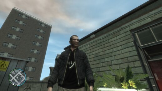 Black Flight Jacket Re-Texture