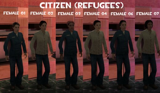 Half-Life 2 Citizens (Refugees)