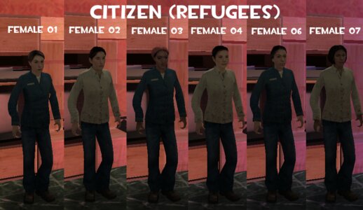 Half-Life 2 Citizens (Refugees)